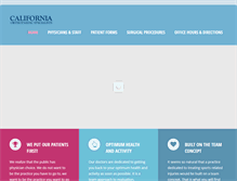 Tablet Screenshot of calortho.org